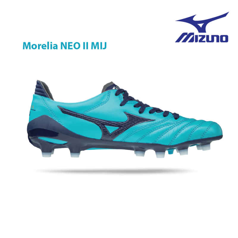 Giày Bóng Đá Mizuno Morelia Neo Mij Japan Xanh | Thethaovn.Vn