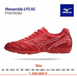 Giày bóng đá MONARCIDA 2 FS AS ĐỎ TRẮNG